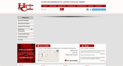 Desktop Screenshot of herrajesdelcaribe.com.mx